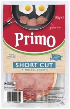 Primo+Wood+Smoked+Short+Cut+Rindless+Bacon+175g