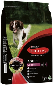 Supercoat+Smart+Blend+Dry+Dog+Food+2.6%E2%80%912.8kg+Selected+Varieties