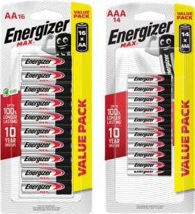 Energizer+Max+Batteries+AA+16+Pack+or+AAA+14+Pack