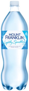 Mount+Franklin+Lightly+Sparkling+Water+1.25+Litre+Selected+Varieties