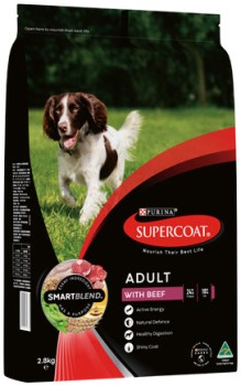 Supercoat+Smart+Blend+Dry+Dog+Food+2.6%E2%80%912.8kg+Selected+Varieties