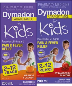 Dymadon+Paracetamol+for+Kids+2-12+Years+Orange+or+Strawberry+Flavour+200ml