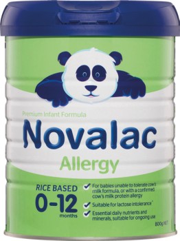 Novalac+Allergy+Premium+Infant+Formula+0-12+Months+800g