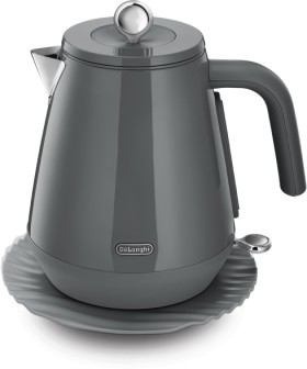 Delonghi-Eclettica-17L-Kettle-in-Graceful-Grey on sale