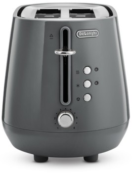 De%26rsquo%3Blonghi+Eclettica+2-Slice+Toaster+in+Graceful+Grey