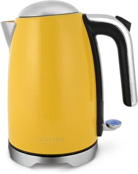 Cucina+Retro+1.7+Litre+Kettle+in+Yellow