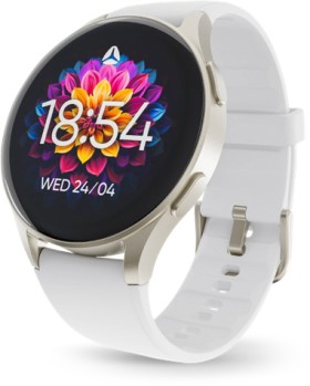 Ryze+Gene+Smartwatch+with+Amoled+%26amp%3B+GPS+in+White+and+Mint