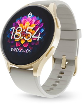 Ryze+Gene+Smartwatch+with+Amoled+%26amp%3B+GPS+in+Slate+Grey+and+Pink