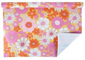 1m+Self+Adhesive+Book+Cover+-+Surf+Floral