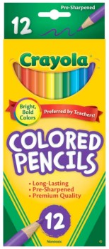 Crayola+12+Pack+Coloured+Pencils