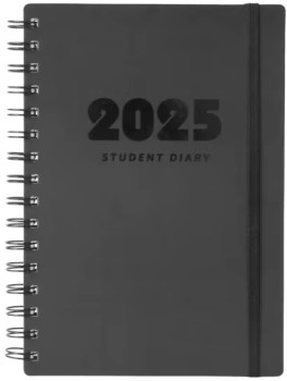 A5+Student+Diary+-+Black