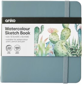 Watercolour-Sketch-Book-Blue on sale