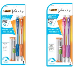 2+Pack+BIC+Velocity+Mechanical+Pencils+-+Assorted