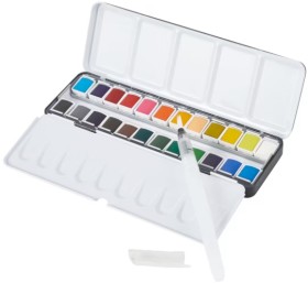 24+Pack+Watercolour+Half-Pans+-+Basic