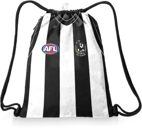 AFL+Collingwood+Drawstring+Bag