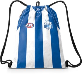 AFL+North+Melbourne+Drawstring+Bag