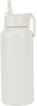 960ml-Cream-Double-Wall-Insulated-Cylinder-Drink-Bottle on sale