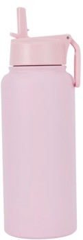 960ml-Pink-Double-Wall-Insulated-Cylinder-Drink-Bottle on sale