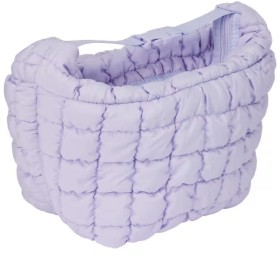 Lilac-Puffer-Lunch-Bag on sale