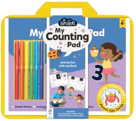 Jr.+Explorers%3A+My+Counting+Pad+Activity+Set+with+Lap+Desk+-+Book