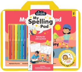 Jr.+Explorers%3A+My+Spelling+Pad+Activity+Set+with+Lap+Desk+-+Book