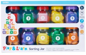 75-Piece-Play-and-Learn-Sorting-Jar on sale