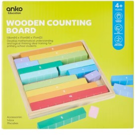 Wooden+Counting+Board+Game