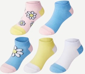 5-Pack-Trainer-Socks-Girls on sale