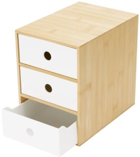 Bamboo+and+Plastic+Vertical+3+Drawers