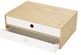 Bamboo-and-Plastic-Desk-Top-Drawers on sale