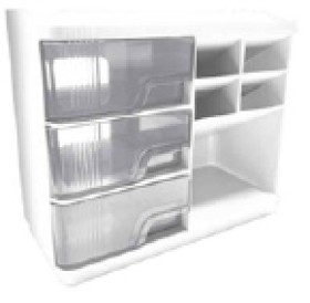 Desk-Caddy-3-Drawer-White on sale