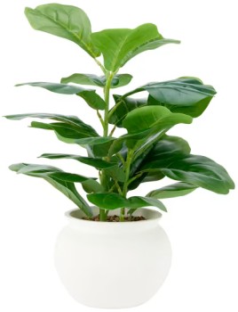 Artificial+Fiddle+Fig+Plant+in+Pot