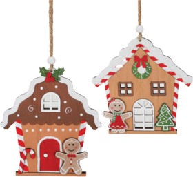 Gingerbread-House-Hanging-Deco-13cm-Assorted on sale