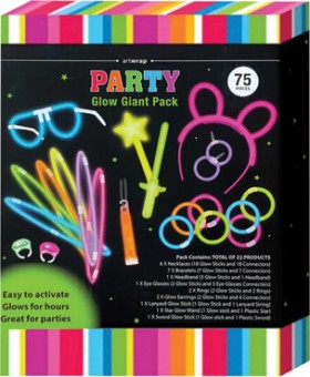 Giant-Glow-Pack-75-Piece on sale