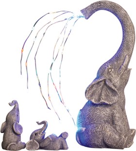 Solar-LED-Elephants-3-Piece on sale