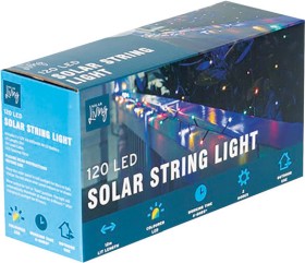 Solar+String+Lights+Multi+Coloured+120+Pack