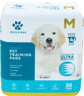 Pet+Training+Pads+50+Pack+60x60cm