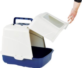 Enclosed-Cat-Toilet-Flip-Easy-Access-Lid-50x40x41cm on sale