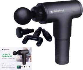 Remology+Impact+Therapy+Percussive+Massage+Gun+with+4+Head+Attachments