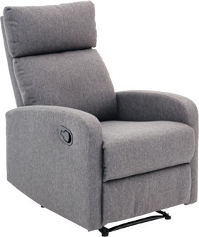 Single+Seat+Recliner+Grey