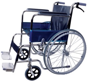 Careworx+Wheelchair+with+Brakes