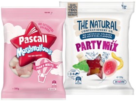 The+Natural+Confectionery+Co.+130%E2%80%91230g%2C+Pascall+150%E2%80%91300g+or+Sour+Patch+Kids+Bag+190g+Selected+Varieties