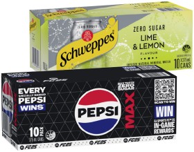 Pepsi%2C+Solo+or+Schweppes+Infused+Natural+Water+10x375mL+Selected+Varieties