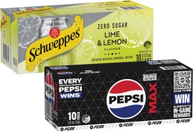 Pepsi%2C+Solo+or+Schweppes+Infused+Natural+Mineral+Water+10x375mL+Selected+Varieties