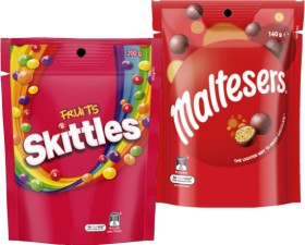 Maltesers+120%E2%80%91140g%2C+Skittles+120%E2%80%91200g%2C+M%26amp%3BM%26%23039%3Bs+120%E2%80%91180g+or+Pods+160g+Share+Pack+Selected+Varieties