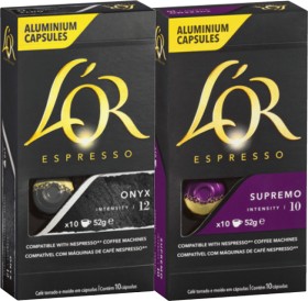 L%26rsquo%3BOR+Espresso+Coffee+Capsules+10+Pack+Selected+Varieties