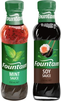 Fountain+Sauce+250mL+Selected+Varieties