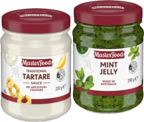 MasterFoods+Mint+Jelly+290g%2C+Tartare+Sauce+220g+or+Seafood+Cocktail+Sauce+260g