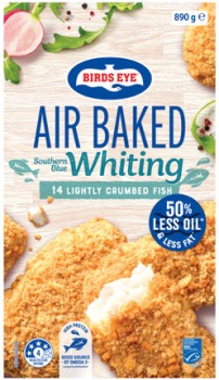 Birds+Eye+Crumbed+Fish+Air+Baked+890g+or+Oven+Bake+1kg