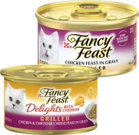 Purina+Fancy+Feast+Wet+Cat+Food+85g+Selected+Varieties